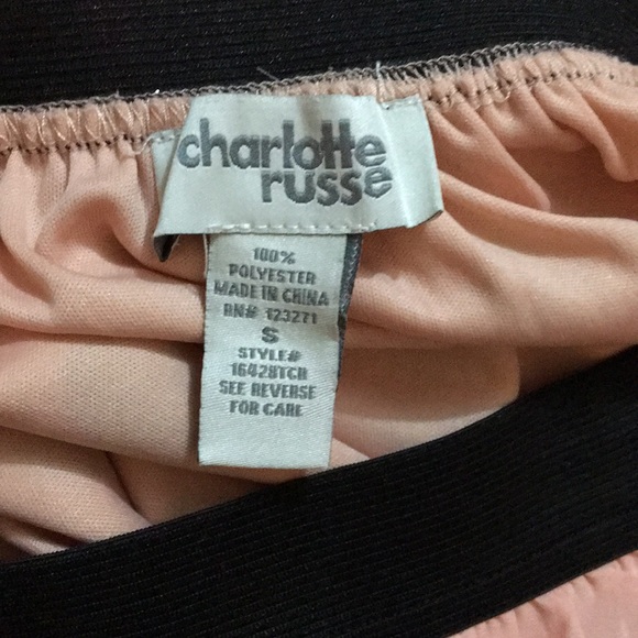 High low polka dot pink dress - Picture 4 of 4